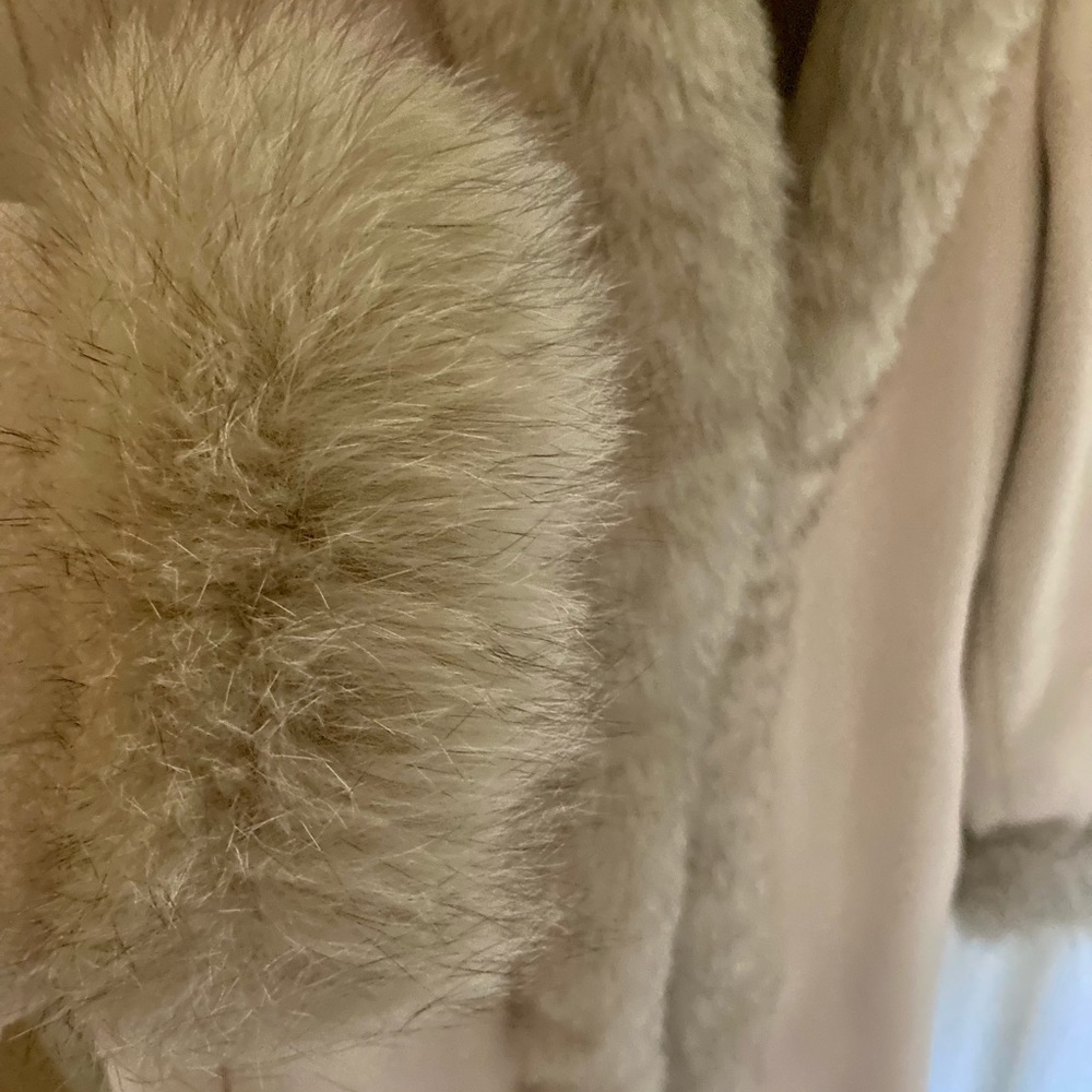 Marvin Richards Winter Fox Fur Trim Coat - Picture 6 of 9